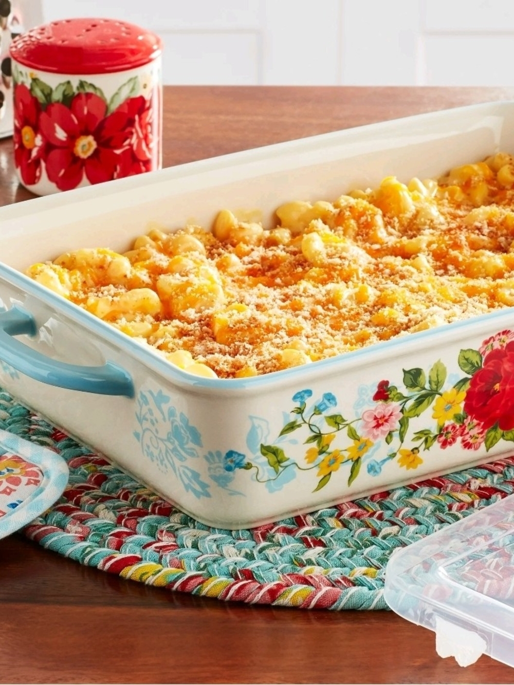 The Pioneer Woman Source for Rectangular Baking of Ceramic Rosa Dulce 9x13 with